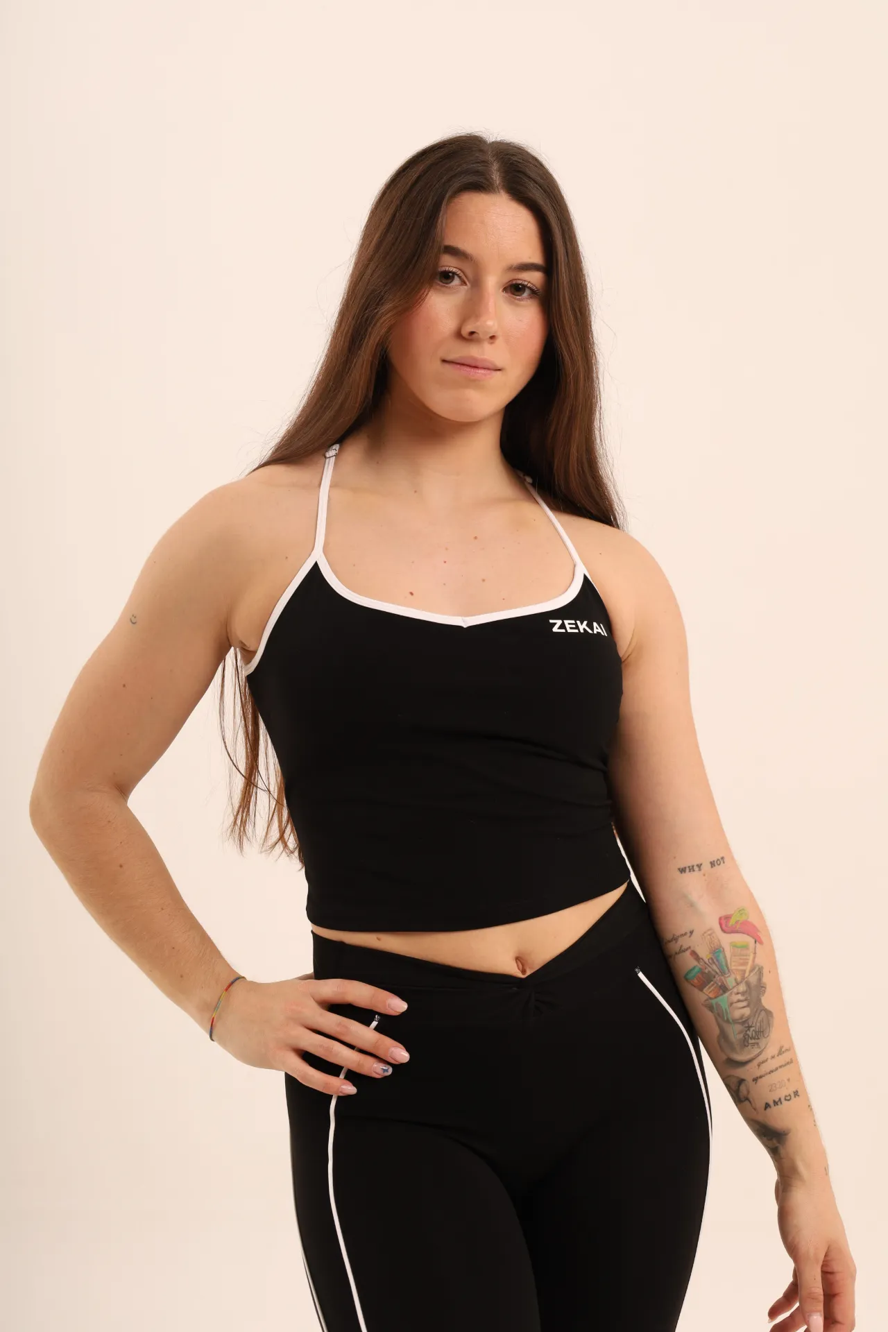 Camiseta Ivory Edge - Negro